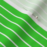 Lime Green Pin Stripe Pattern Vertical in White