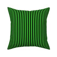 Lime Green Bengal Stripe Pattern Vertical in Black