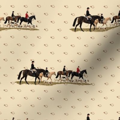 Fox Hunting Illustrated Pattern