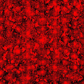 Red and black reptile snake skin texture