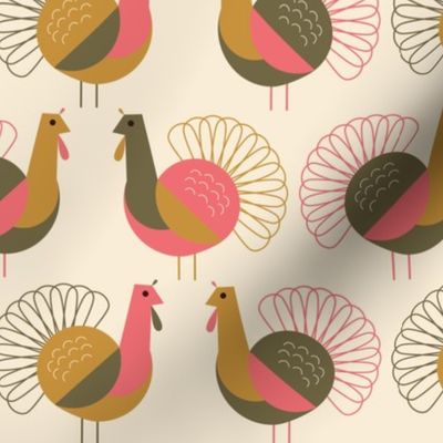 Retro Thanksgiving Turkeys