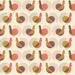 Retro Thanksgiving Turkeys