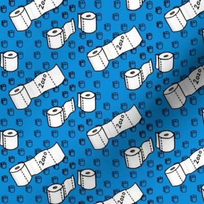 The Year of Toilet Paper Blue