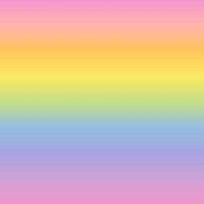 Horizontal Pastel Rainbow