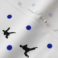 Taekwondo Blue Dots