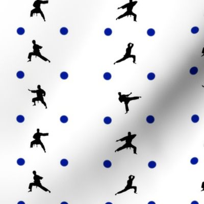 Taekwondo Blue Dots