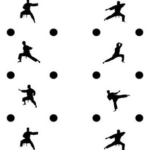 Taekwondo Black Dots