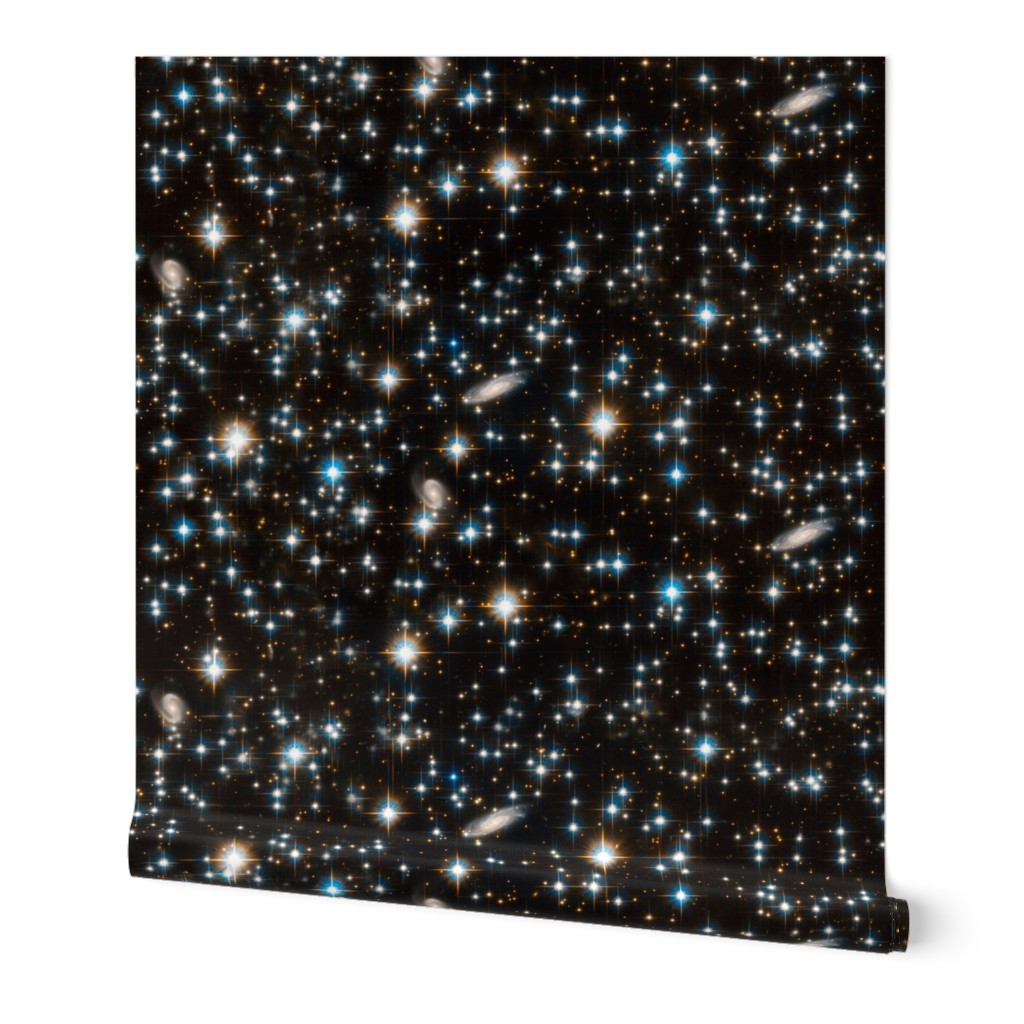(Seamless repeat pattern) Stars and Galaxies Texture / Derived from Hubble’s Photography 