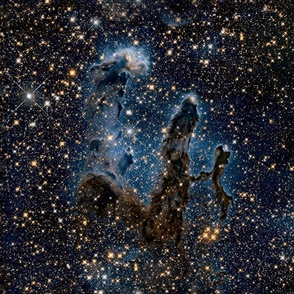 HUBBLE Pillars Of Creation / Mirrored 