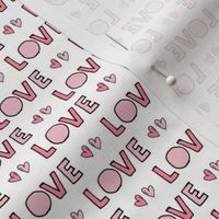 (small scale) love || whimsy pink C20BS