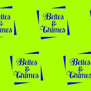 Belles Chimes Blue Green Flipper Square