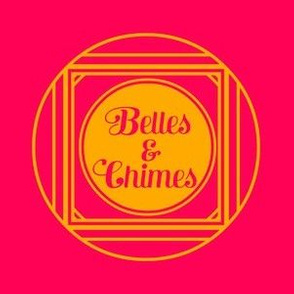 Belles Chimes Art Nouveau Pink Orange