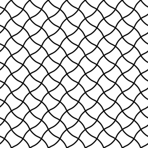 Diagonal Net Pattern