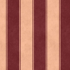 Windjammer Rustic Stripes Peach Fuzz and Sun-Dried Tomato pantonecoty2024