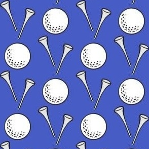 golf - bright blue