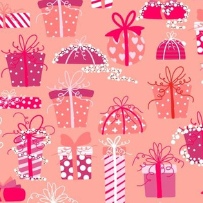 Pink Presents Pattern