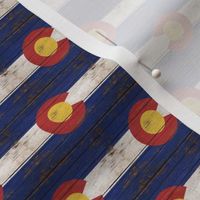 Colorado Flag Rustic