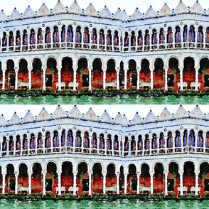 Venice Watercolor Fat Quarter