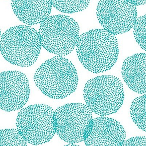 Dotty_Large_Teal/White