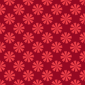 Flower Deep Red / Dark Coral
