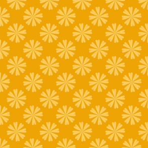 Flower Dark Yellow / Sunny Yellow