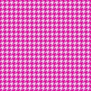 Houndstooth Pink Micro