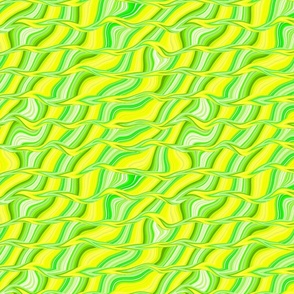 WOVEN PLAID STRIPES SWIRL ABSTRACTION LIME GREEN YELLOW SPRING SUMMER FLWRHT