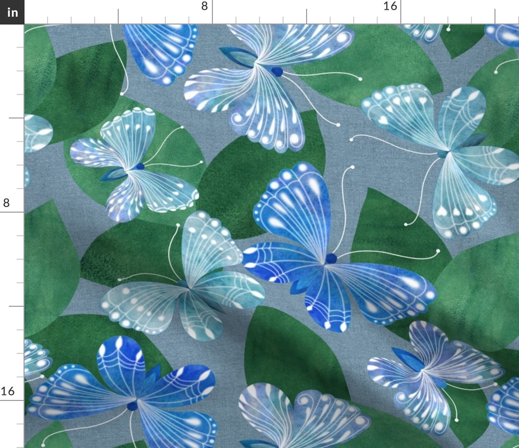 butterflies & leaves Create a Room