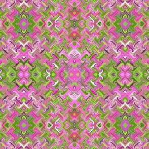 Tic Tac Tango  in Pink and Green