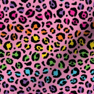 Rainbow Leopard (Pink)