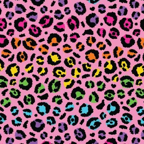 Rainbow Leopard (Pink)