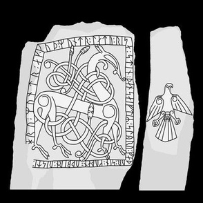 Runestone U 692 Urnes style