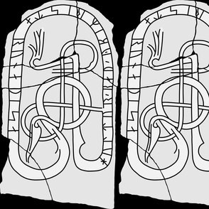 Runestone U 544 Urnes style