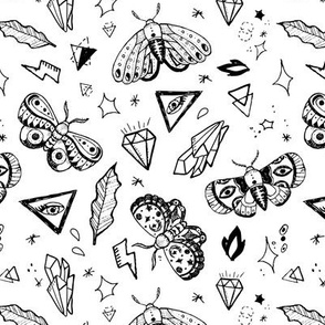 Black tattoo butterflies  SMALL SCALE