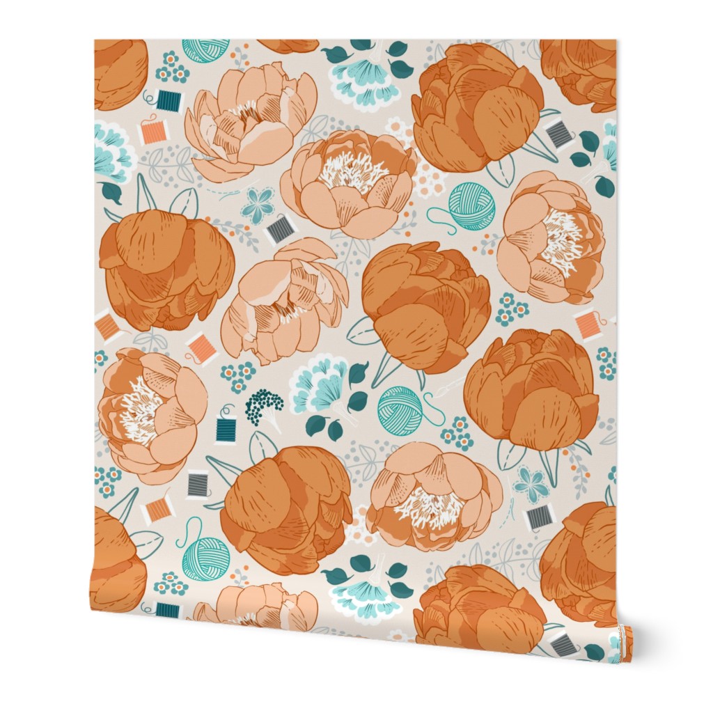 DreamBox-with-Peonies-Rust