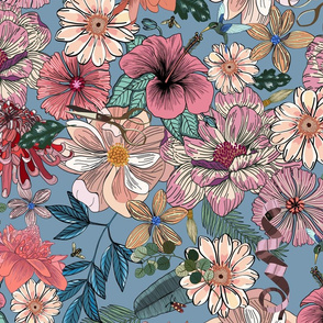 Dream florals - medium