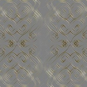 golden crosshatch silver lattice