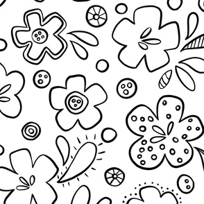 Coloring Flowers