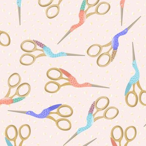 Stylish Stork Scissors