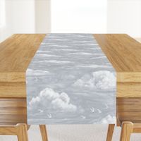 Dreamy Clouds - grey - large