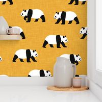 giant pandas - yellow - LAD20