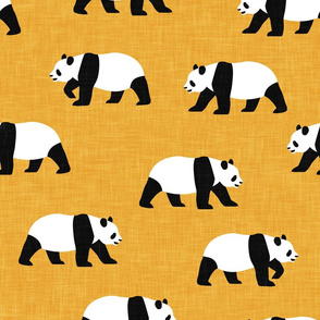 giant pandas - yellow - LAD20