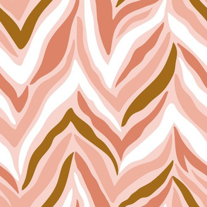 Pink zebra pattern (large scale)