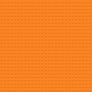 orange baseplate brick building blocks small