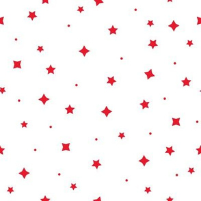 Christmas stars geometric repeat pattern background