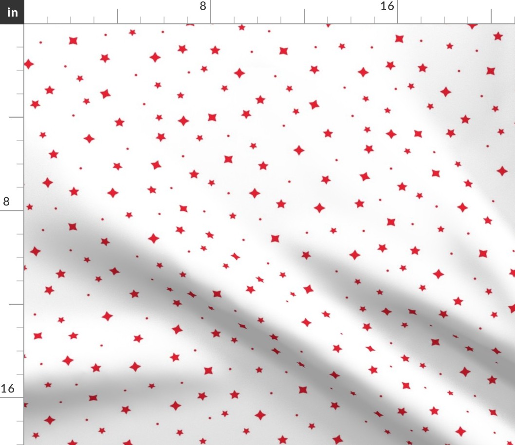 Christmas stars geometric repeat pattern background