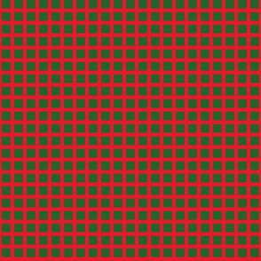 Christmas gingham repeat pattern