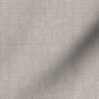 Burlap Textured Solid  Warm Grey - Taupe