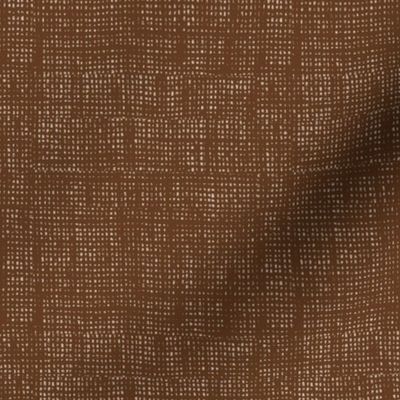 Burlap Textured Solid Brown 