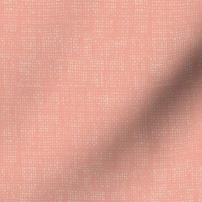 Burlap Textured Solid Blush Pink 